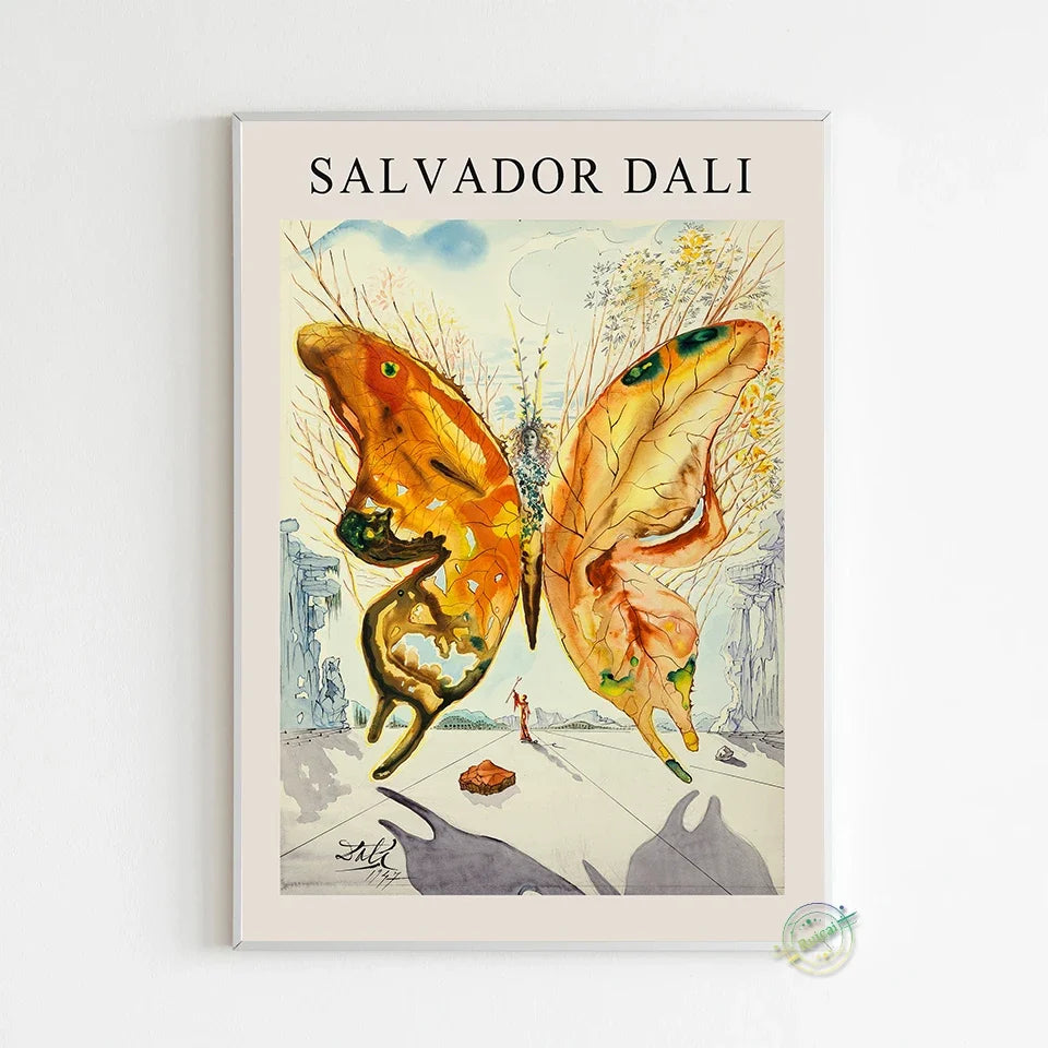 Salvador Dali Surrealism Poster Wall Art Canvas Painting Posters And Print Picture For Living Room Home Decoration Gift