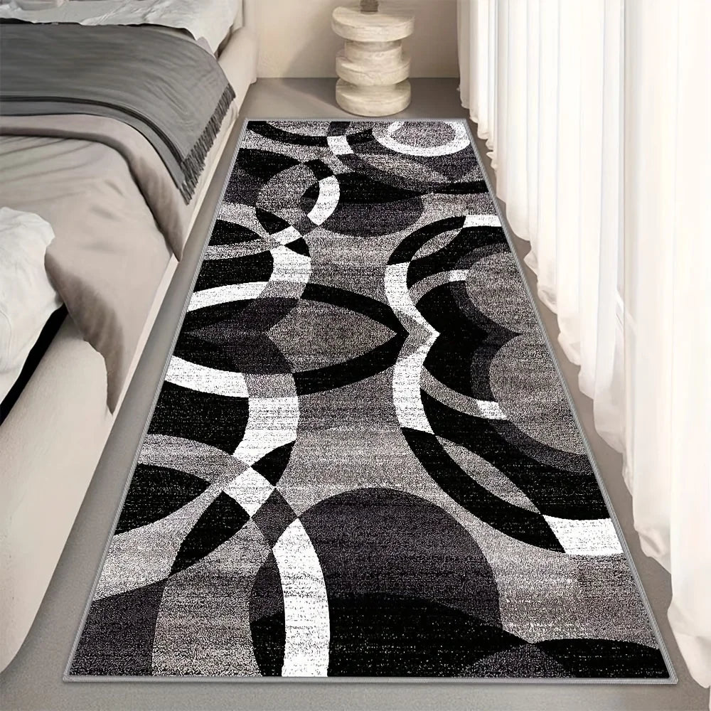 VIKAMA Modern Minimalist Carpet, Durable And Non-Slip, Long Runner Rug For Hallways, Bedside Rug For Bedrooms, Home Decor