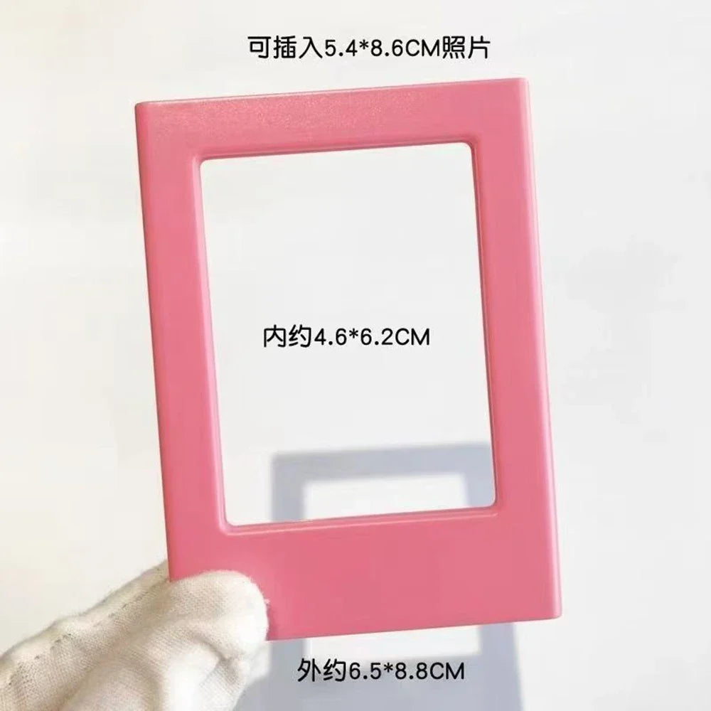 New Magnetic Picture Frames for Refrigerator 3 Inch Fridge Color Photo Frame Magnets Album Valentine's Day Gift Anniversary