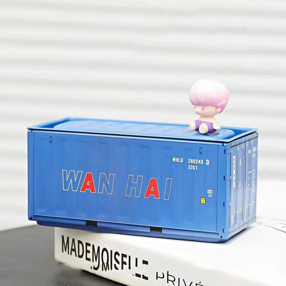 Mini Iron Storage Box Miniature Storage Iron Box Creative Decoration Collect Small Item Desktop Mini Container Model Xmas Gifts