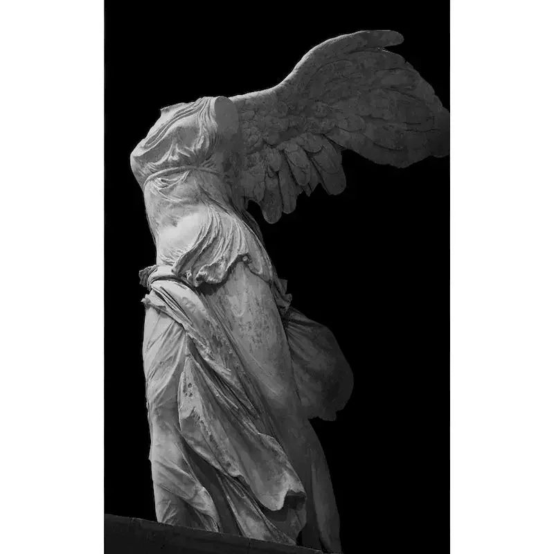 Nordic Simple Wall Art Black Ancient Greek Gods Sculpture David Statue Canvas Print Poster Home Living Room Bedroom Decoration