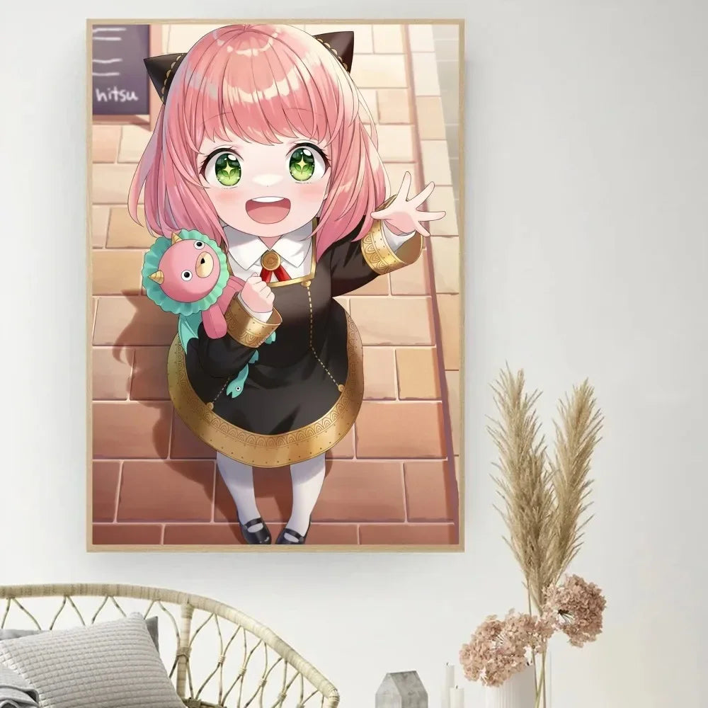 Classic Retro Wall Art, Anime 