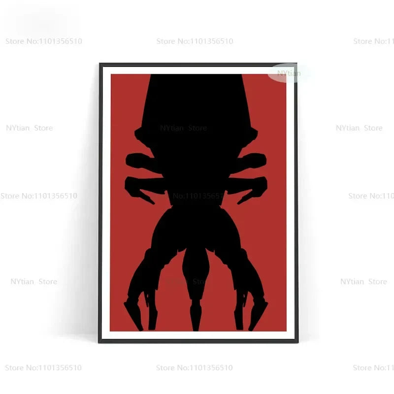 NT1464 Mass Effect Poster Minimalist Classic Game Gift Posters And Prints Wall Art Picture Canvas Painting For Home Room Decor