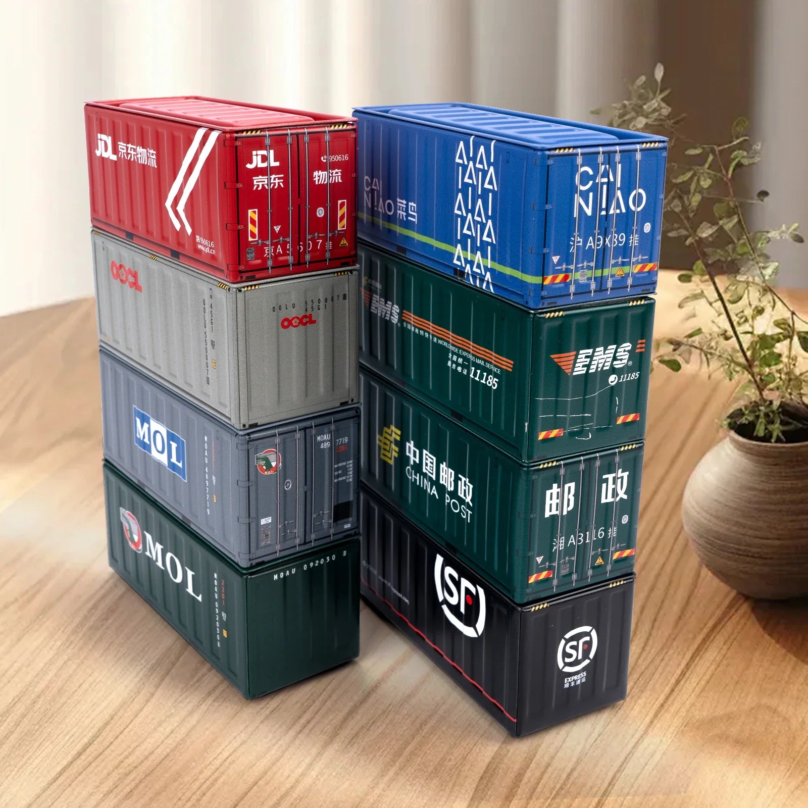 Mini Iron Storage Box Miniature Storage Iron Box Creative Decoration Collect Small Item Desktop Mini Container Model Xmas Gifts