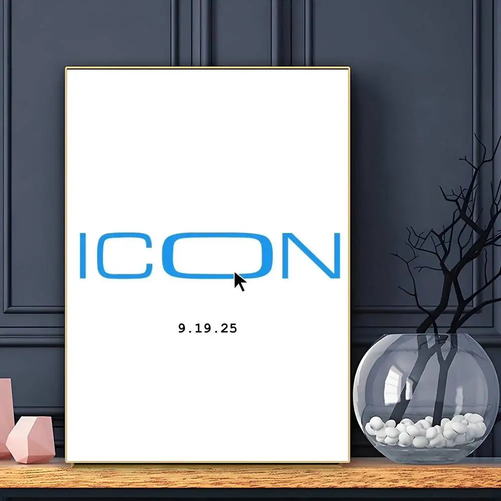 Singer B-Brent F-Faiyaz Icon Poster HD Art Sticky Wall Waterproof Home Living Room Bar Decoration