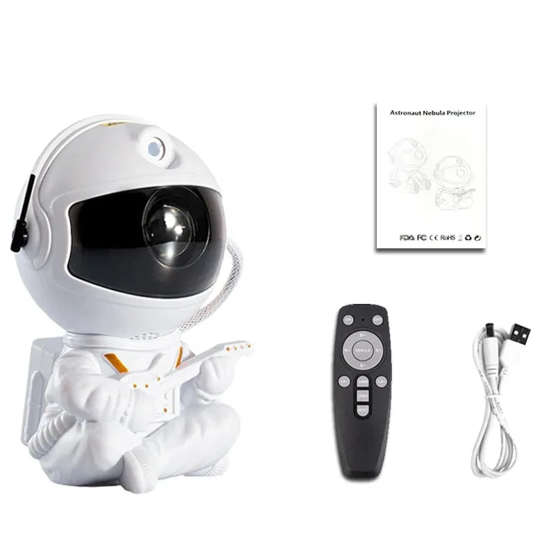 Dinosaur Egg Galaxy Projector with Remote Control Bluetooth Speaker LED Night Light Starry Sky Projection Light Children's Gift