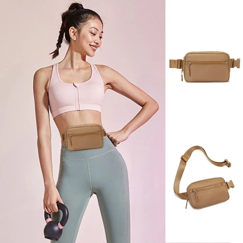 2026 Fashion Yoga Fanny Pack Sports Waist Bag Yoga Mobile Bag Portable Bag Unisex Fitness Running Women's Gift