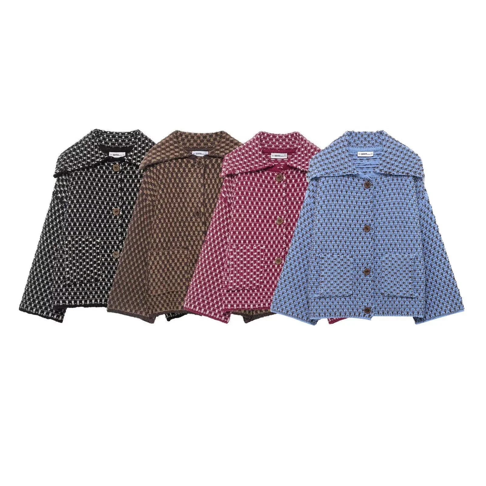 Korean style women's autumn and winter 2025 new loose and slimming casual knitted cardigan temperament jacket