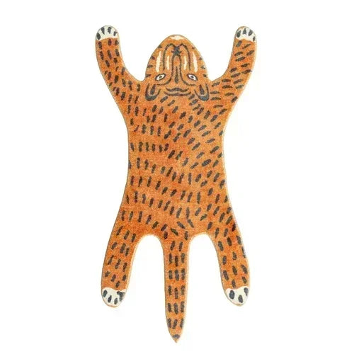 VIKAMA Cartoon Leopard Carpet For Cooling And Warmth, Home Decoration, Bedroom Plush Floor Mat, Living Room Rest Area Floor Mat