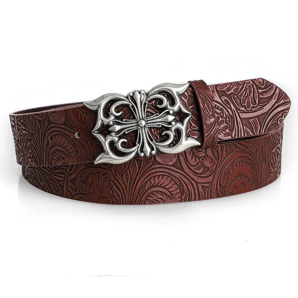 Retro Men's Belt Bohemian Style - Fashion Personalized Belt For Men Women Punk Rock Y2K Belts - For Jeans, Dresses & Casual Wear