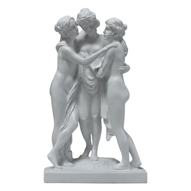 Ancient Greece Venus Emerging Goddess Resin Sculpture Handmade Classical Female Statue Aphrodite Ornament  Decor Art Collector