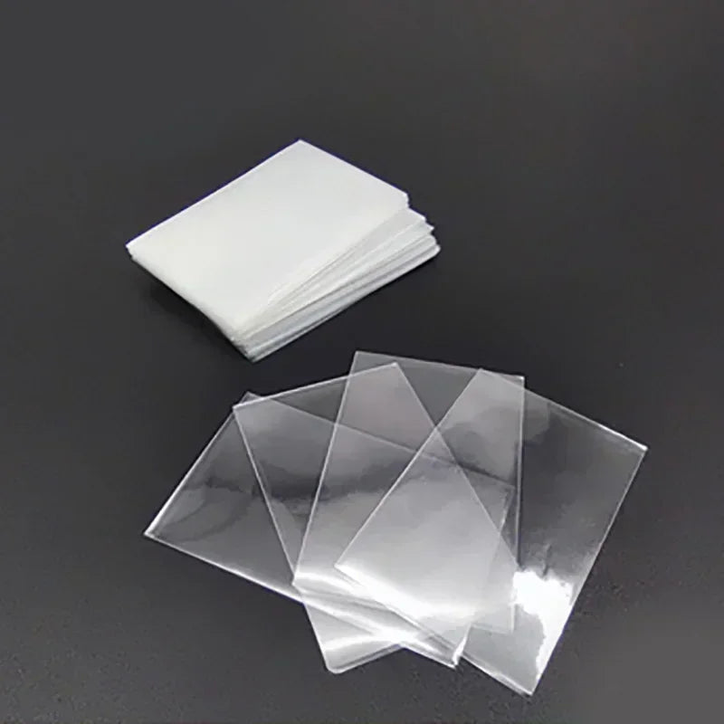 100pcs/set Various Sizes Transparent Card Sleeves Magic Card Game Tarot  Poker Cards Protector Board Game Card Sleeves