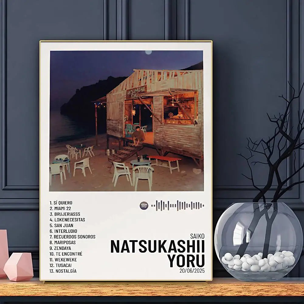 Singer SAIKO Poster HD Art Sticky Wall Waterproof Home Living Room Bar Decoration