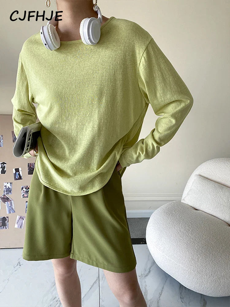 CJFHJE Thin Soft Snow Cotton Women Sunscreen Shirt Fashion Long-sleeved T-shirt Women's Summer Versatile Thin Section T-Shirts