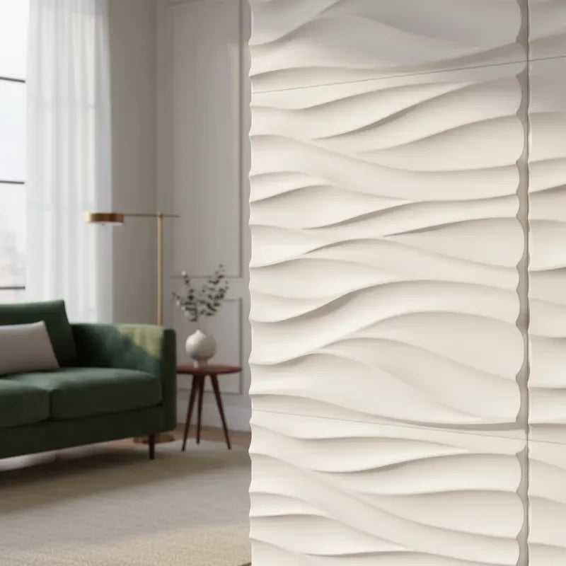 10PCS 30x30cm Wall Sticker 3D Wall Panels Indoor Wall Decoration For Living Room Bedroom Hotel Office Mural Tile-Panel-Mold