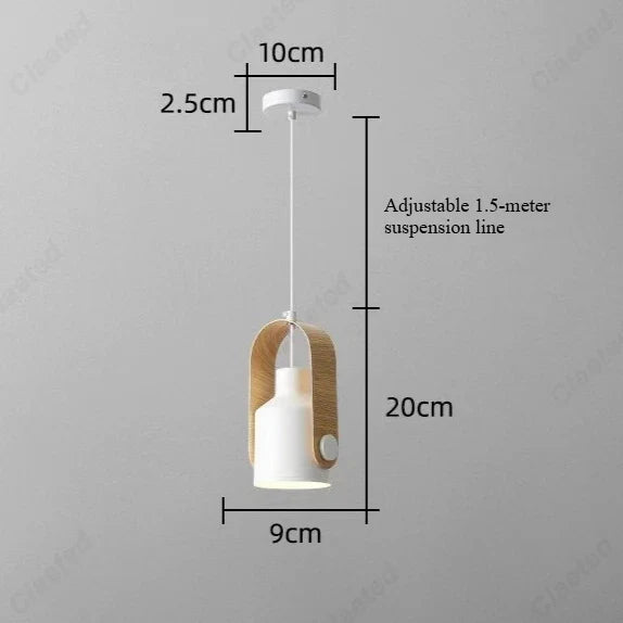 Modern Minimalist LED Japanese Chandelier Living Room Dining Room Bar Bedroom Decorative Lighting Lamps
