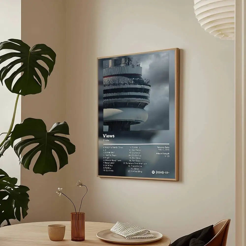Singer Drake Some Sexy Songs 4 U Hot Album Poster HD Art Sticky Wall Waterproof Home Living Room Bar Decoration