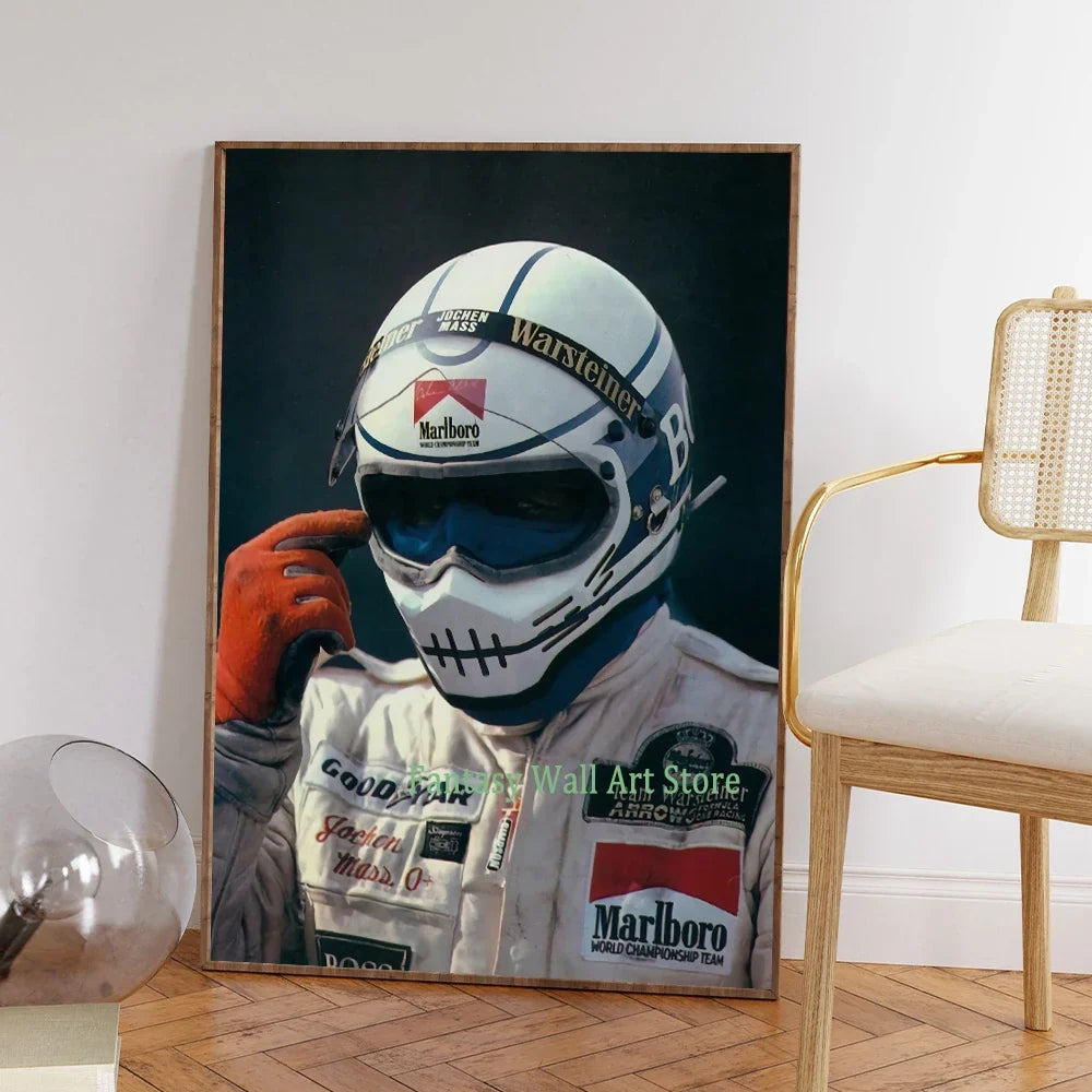 Red Prints Fashion Poster Canvas Painting Red Fashion Wall Art Decor Trendy Aesthetic Poster Hypebeast Racecar Wall Decoration