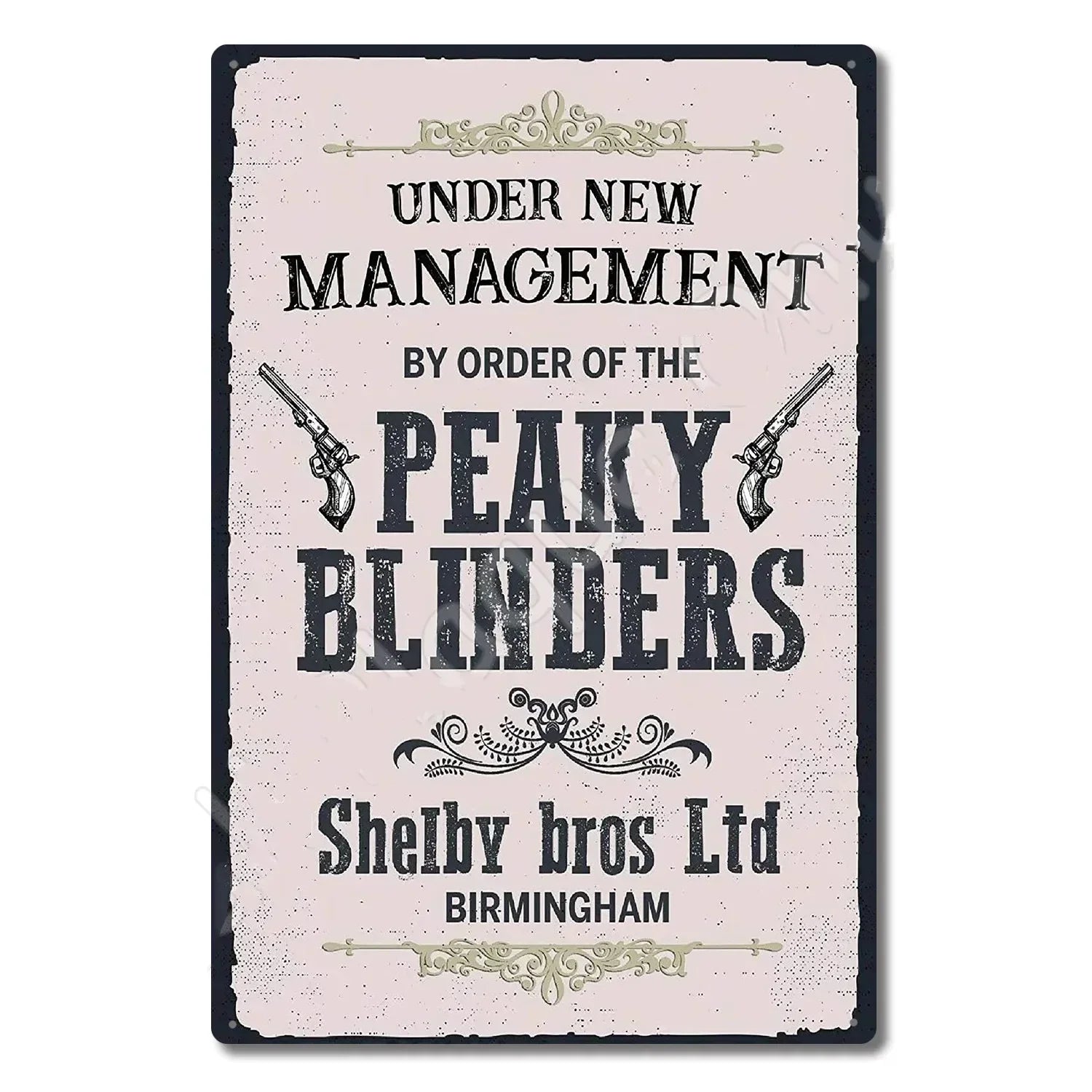 P-Peakys B-Blinders Whiskey Metal Sign - Retro Tin Plaque with Iconic Flat Cap & Whiskey Bottle Art, Eye-Catching Wall Decor