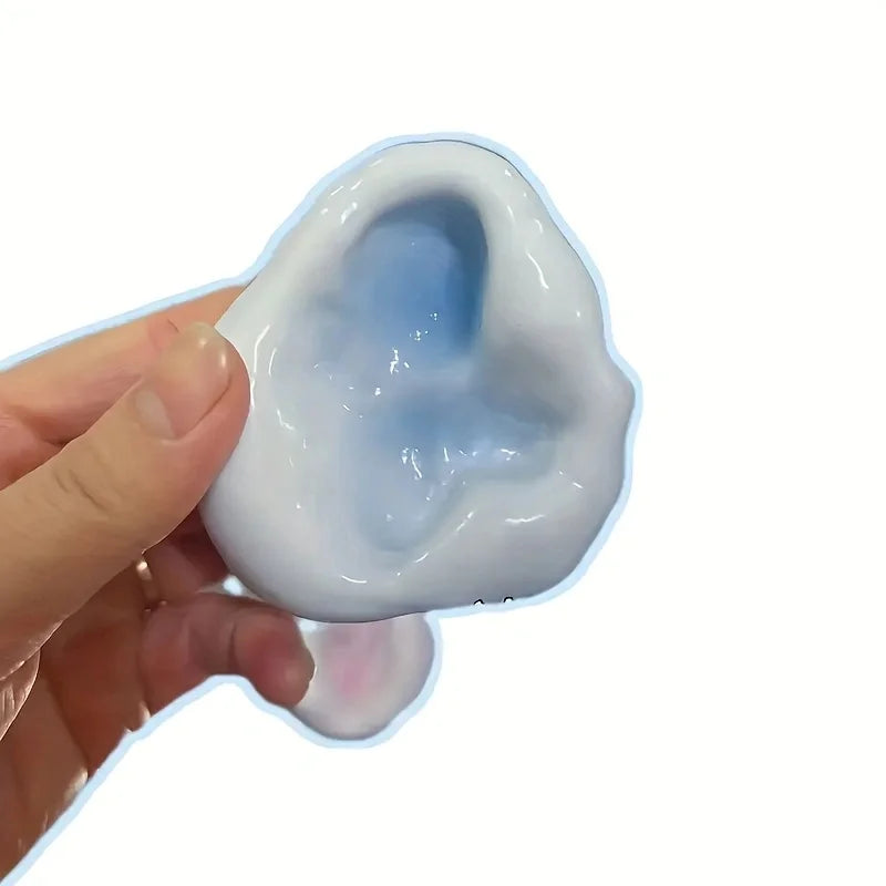 1Pc Squishy Fluid Ice Skin Jelly Ball Squeeze Toy Kids Adult Soft Pinch Pop Fidget Toys Party Gift Novel Entertainment Games