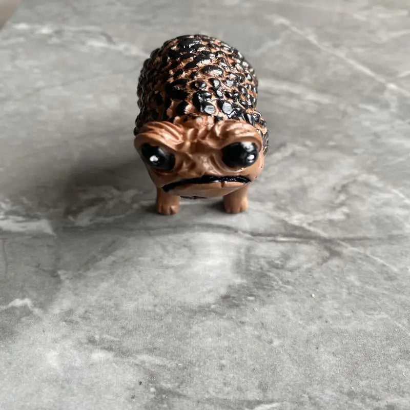 Angry Toad Cute African Rain Frog Adorn Ugly Angry Outdoor Garden Terrace Frog Ornament Statue