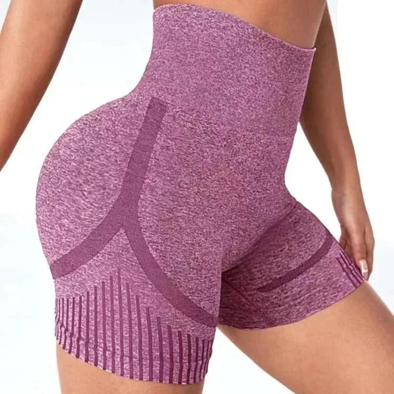 Yoga Underpants Seamless High-Elasticity High-Waist Quick-Drying Casual Sports Yoga Shorts Women's