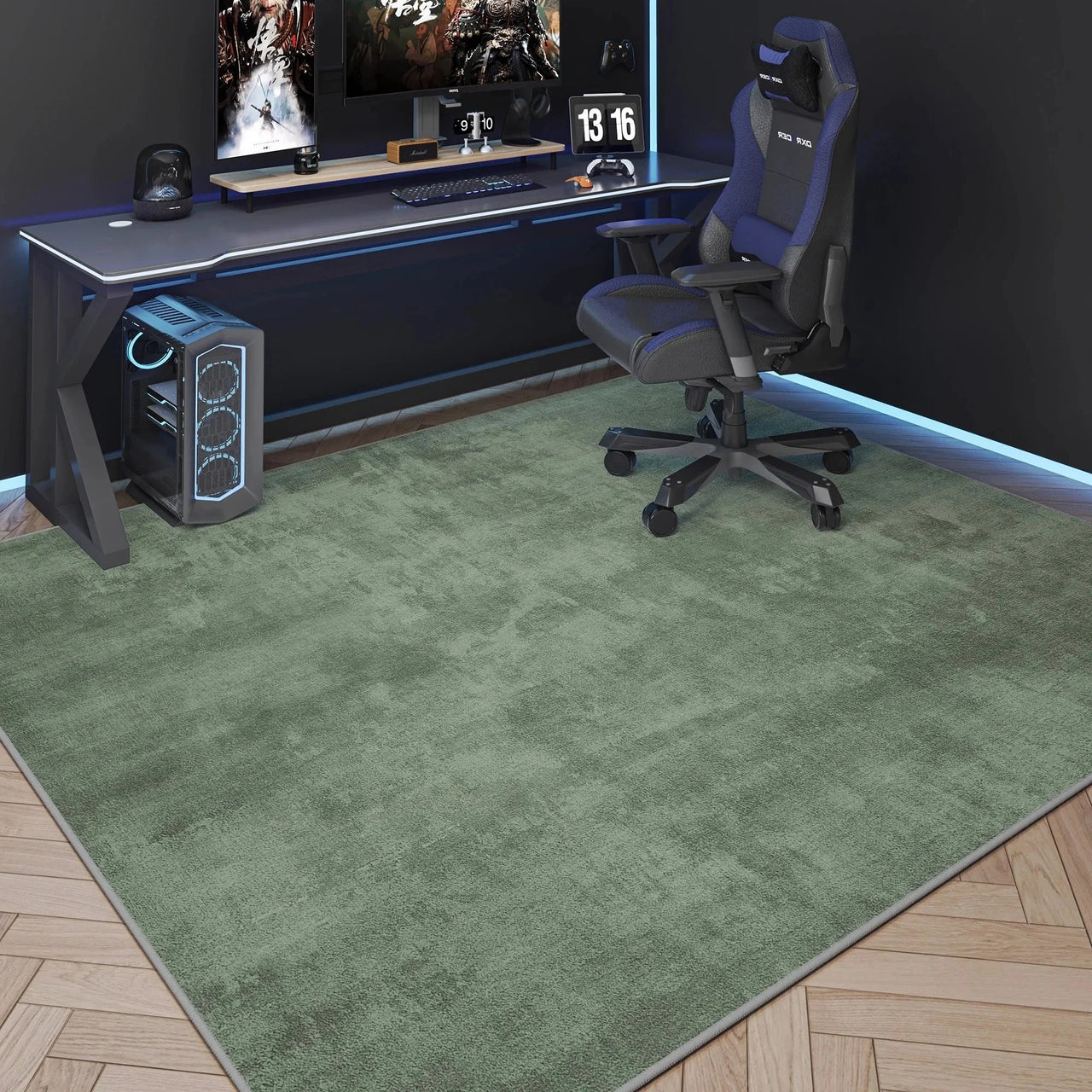 VIKAMA Game Room Carpet - Simple Style Living Room Floor Mat - Durable And Washable Sofa Coffee Table Rug - Home Decoration