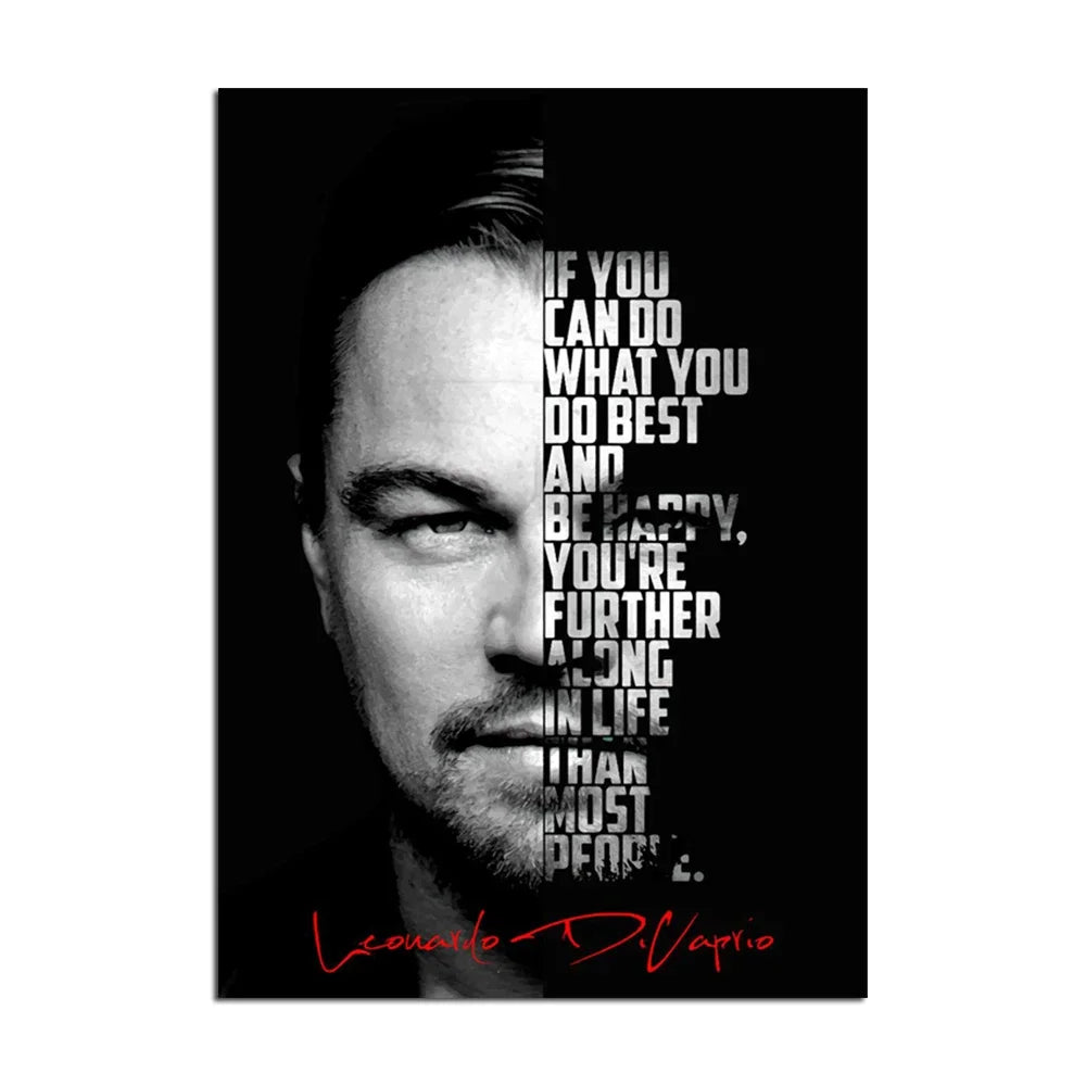 Classic Abstract Wall Art Creative Graffiti The Great Gatsby Canvas Print Poster Home Living Room Bedroom Decorative Painting
