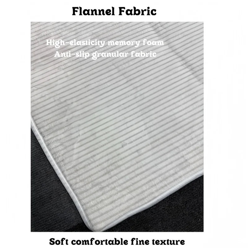 VIKAMA Premium Flannel Motorcycle Carpet, Motorcycle Floor Mat, Parking Mat, Oil-Proof, Anti-Slip, Stain-Proof, Home Decoration