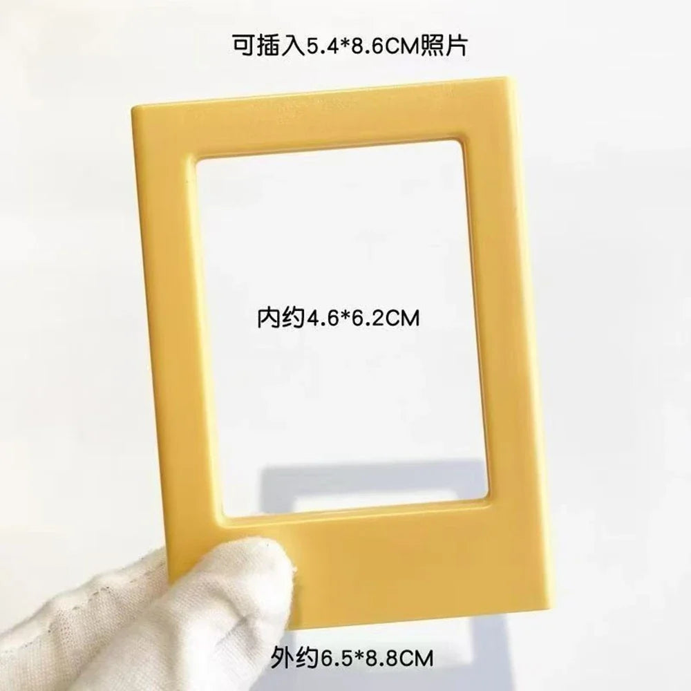 New Magnetic Picture Frames for Refrigerator 3 Inch Fridge Color Photo Frame Magnets Album Valentine's Day Gift Anniversary