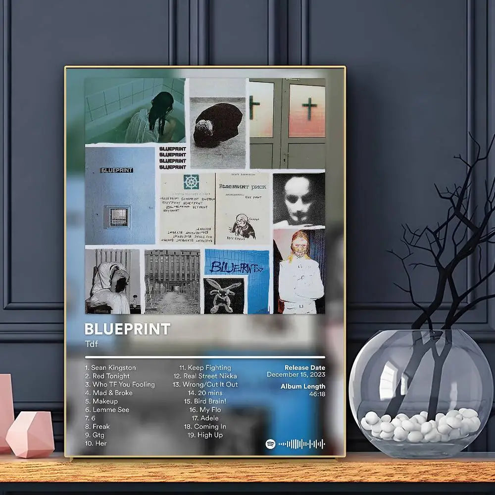 Singer Tdf Culture Poster Sticky Wall Art Printing Waterproof Home Living Bed Room Bar Aesthetic Decor