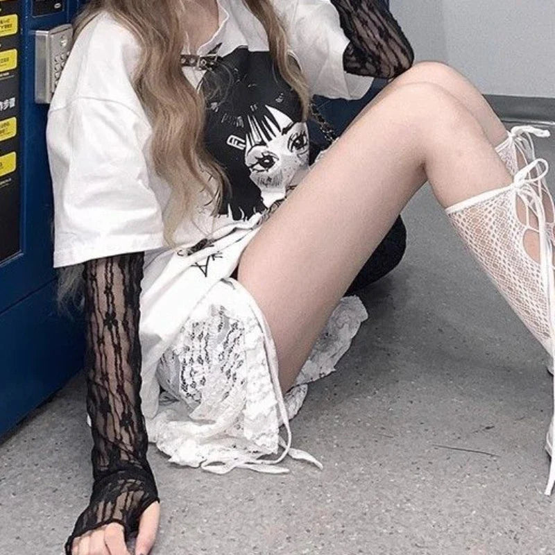 Skirts Women Solid Hollow Out Chic Lace-up Design Streetwear Daily Sweet Spicy Girls Layering Trendy Harajuku Popular Summer
