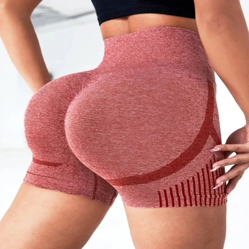 Yoga Underpants Seamless High-Elasticity High-Waist Quick-Drying Casual Sports Yoga Shorts Women's