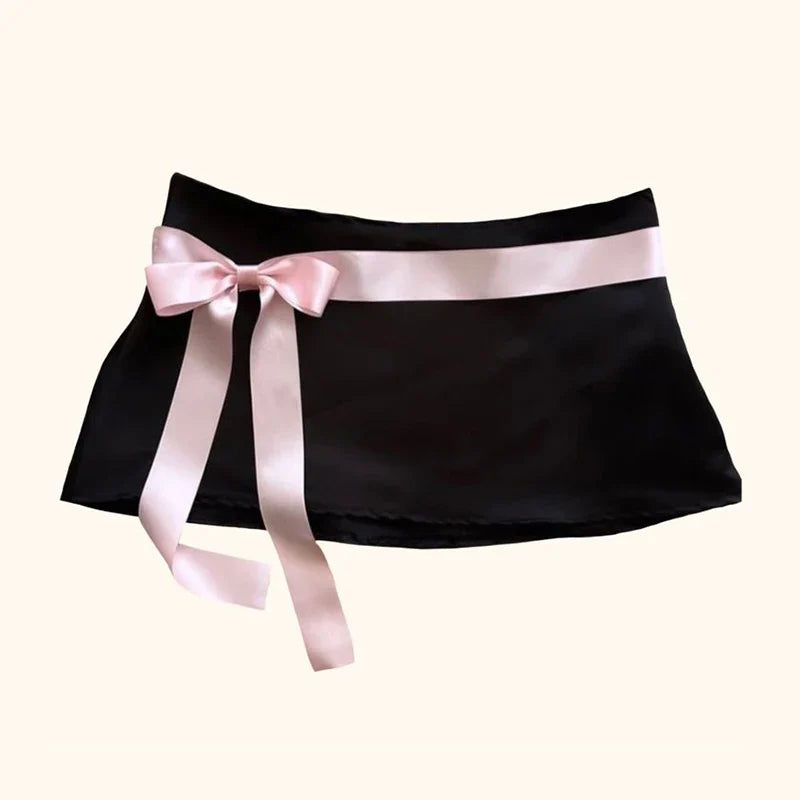 Women's Skirt Fashion Streetwear Pink Polka Dot Pattern Sports Casual Style vintage Y2K Emo Girls Sweet Harajuku Cute Slim Skirt