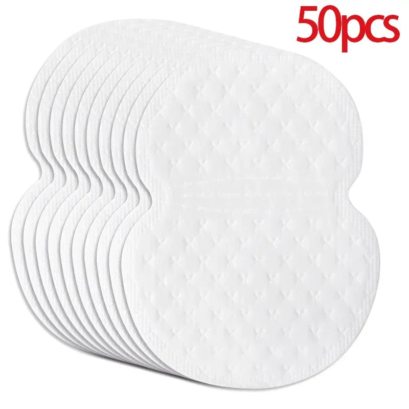 10-100pcs Disposable Sweat-absorbing Patch Summer Deodorant Cotton Pads Underarm Armpit Sweat Unisex Pad Dress Disposable Shield