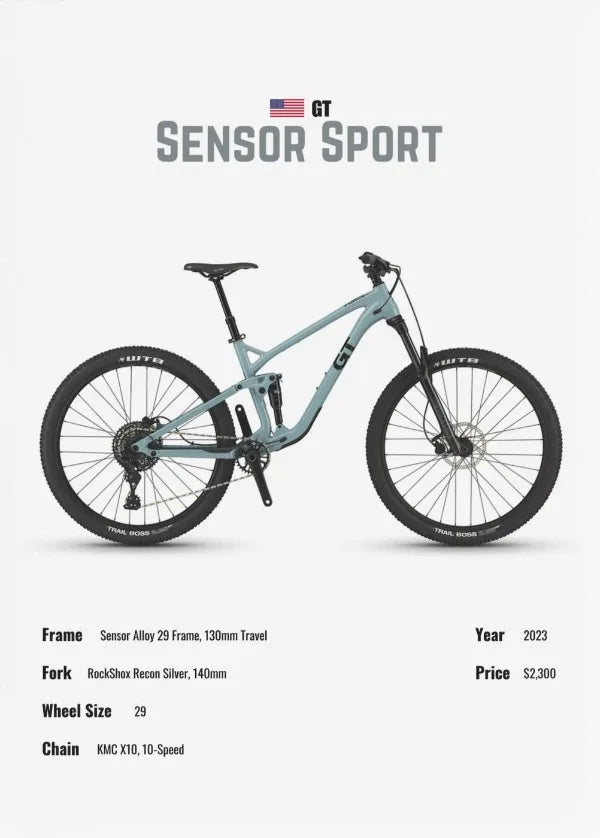 Luxury Mountain Bike Famous Bicycle Parameter Minimalist Poster Canvas Painting Wall Pictures Home Room Decor Bike Lover Gifts