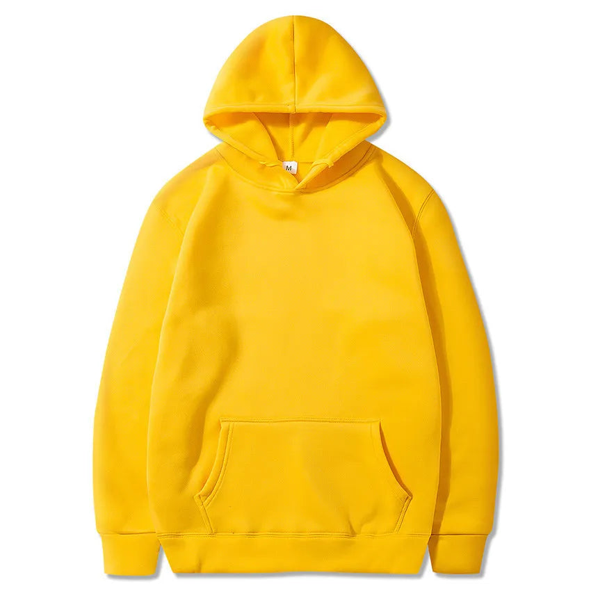 Women's Solid Color Pocket Hoodies Sports Fitness Sweatshirts Fashionable Casual Pullovers Multi Color