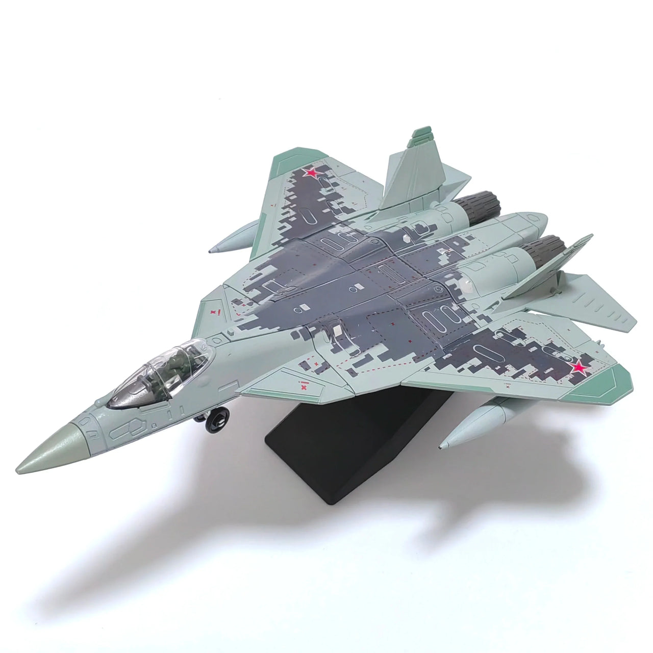 1/72 1/100 SU57 F22 F14 Scale Plastic Assembly Model airplane Home placement, collection and decoration Creative Gift