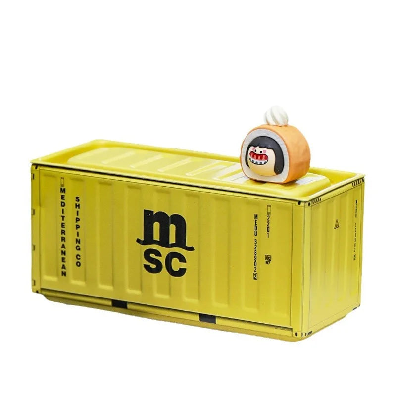 Mini Iron Storage Box Miniature Storage Iron Box Creative Decoration Collect Small Item Desktop Mini Container Model Xmas Gifts