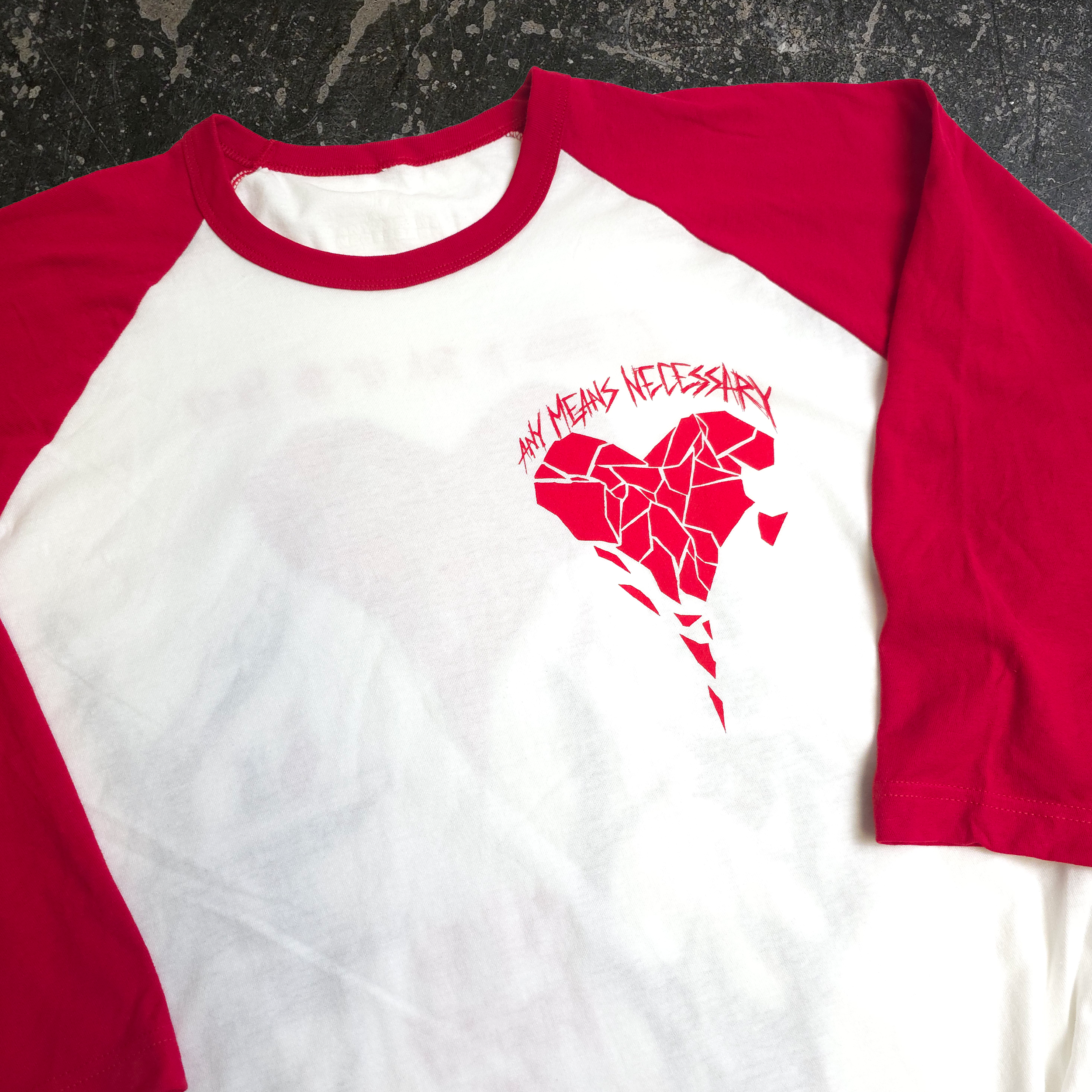 Sharp Edges 3/4 Sleeve T-Shirt