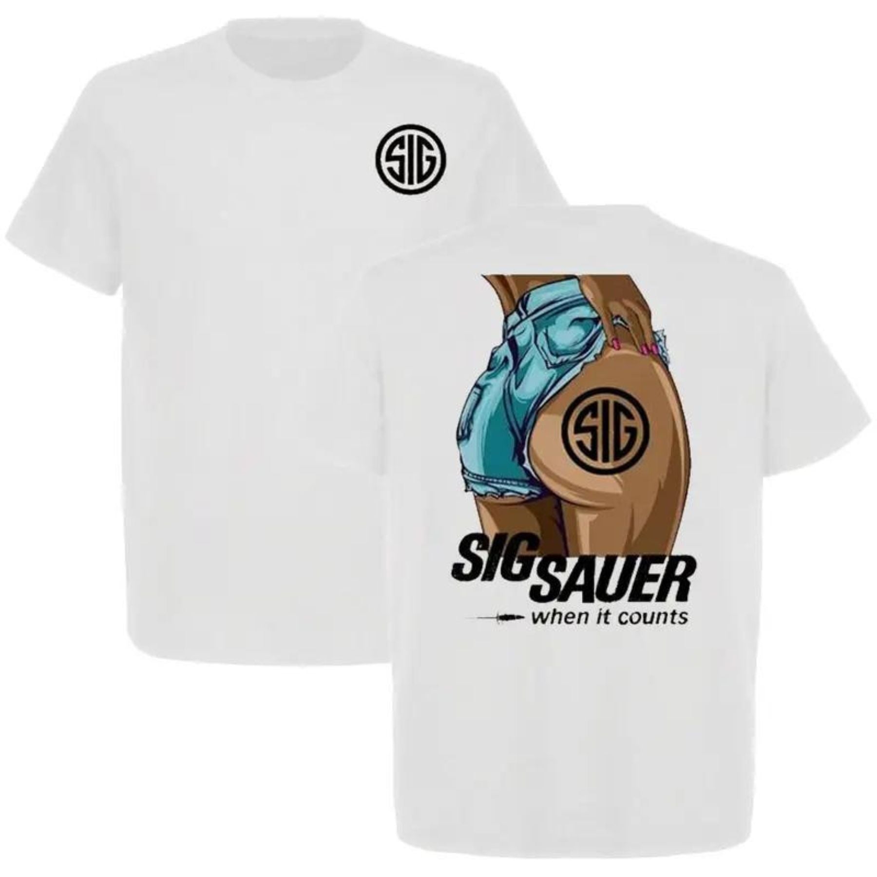 Sig Sauer Tactical Lifestyle T-Shirt - Unisex Tactical Apparel, Classic American Style, Gift for Dad