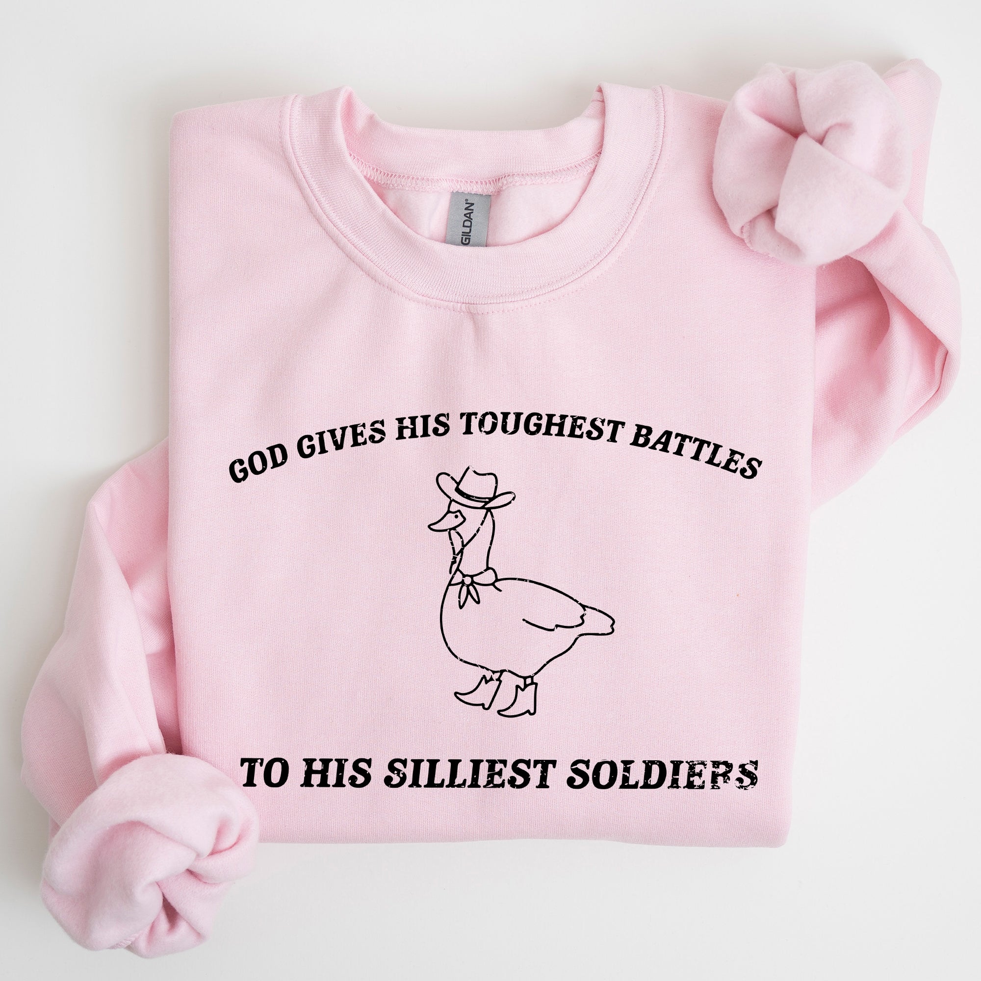 Silly Goose Funny Aesthetic Cozy Graphic Playful Quirky Banter Artwork Sweatshirt