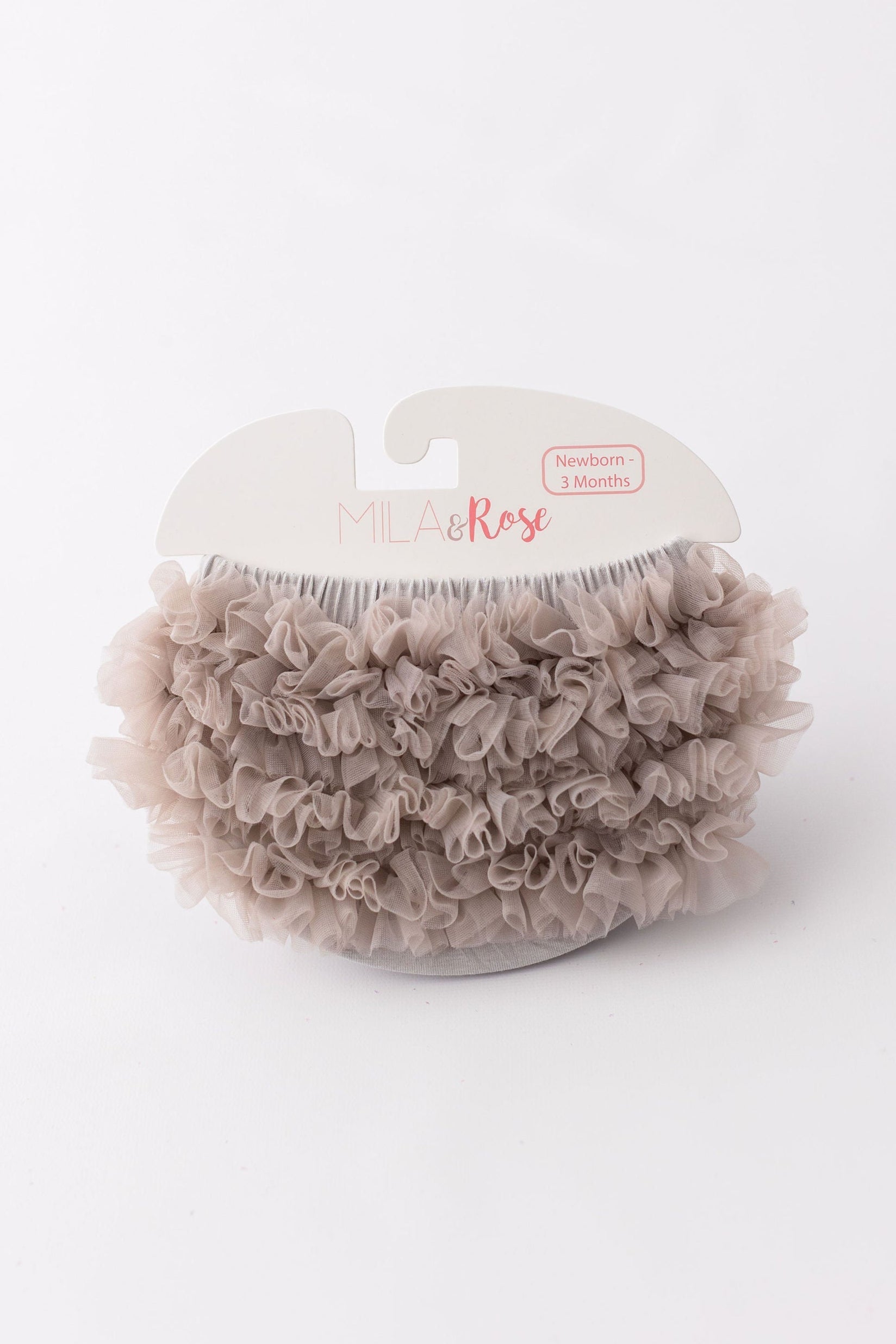 SALE Silver Ruffle Bum Bloomer