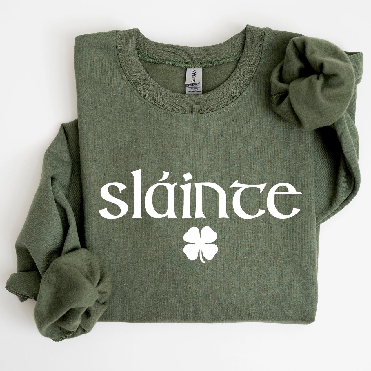 Slainte Health Gaelic Luck St Patrick's Day Slainte Health Gaelic Luck St Patrick's Day Sweatshirt