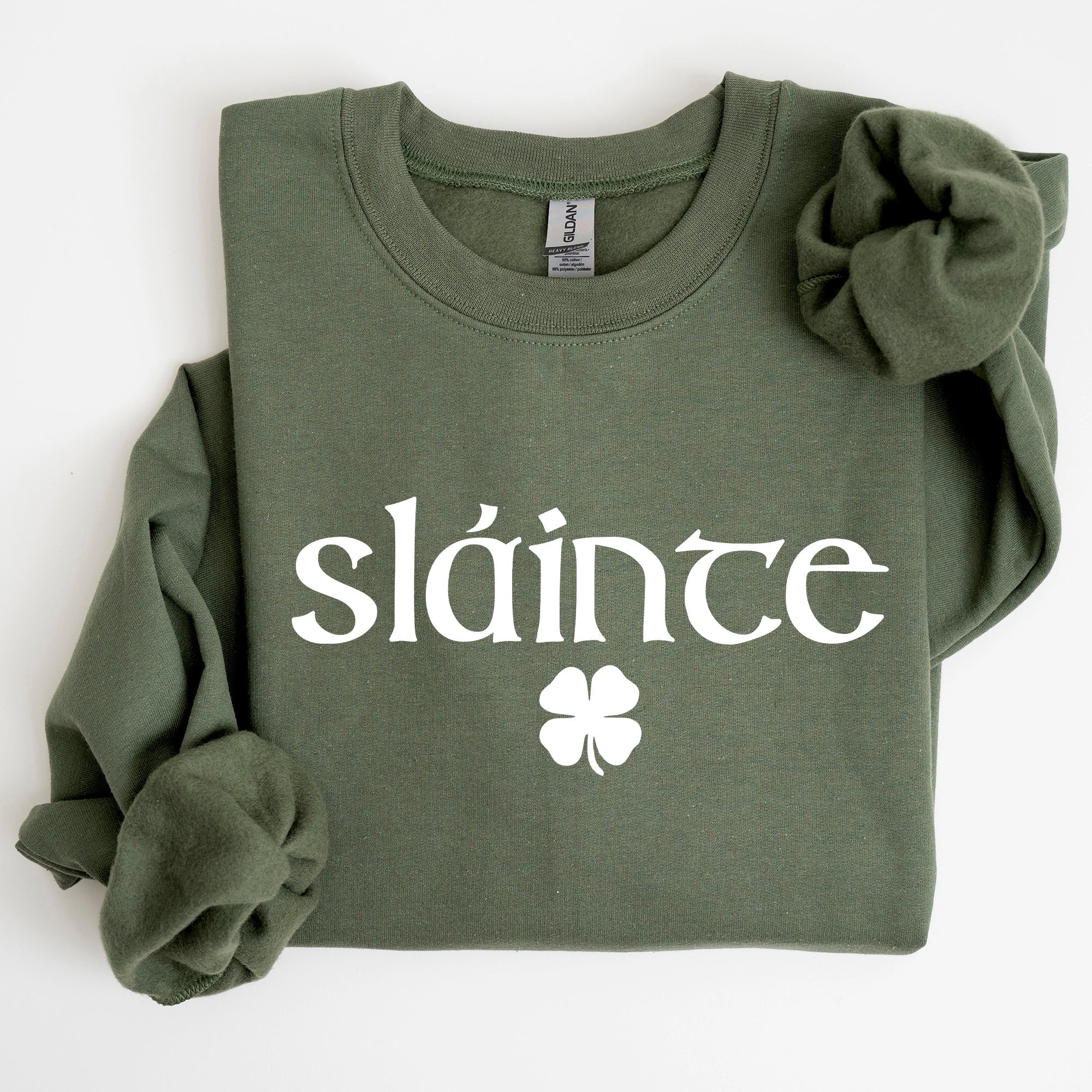Slainte Health Gaelic Luck St Patrick's Day Slainte Health Gaelic Luck St Patrick's Day Sweatshirt