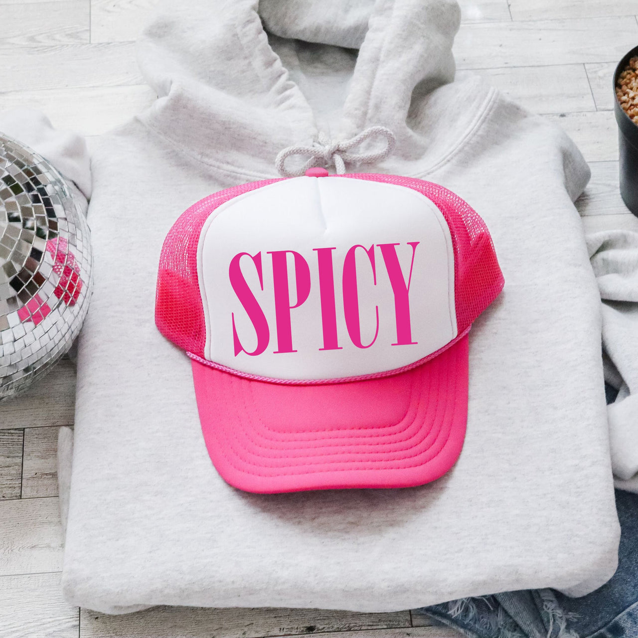 Spicy, Sassy, Funny Trucker Hat