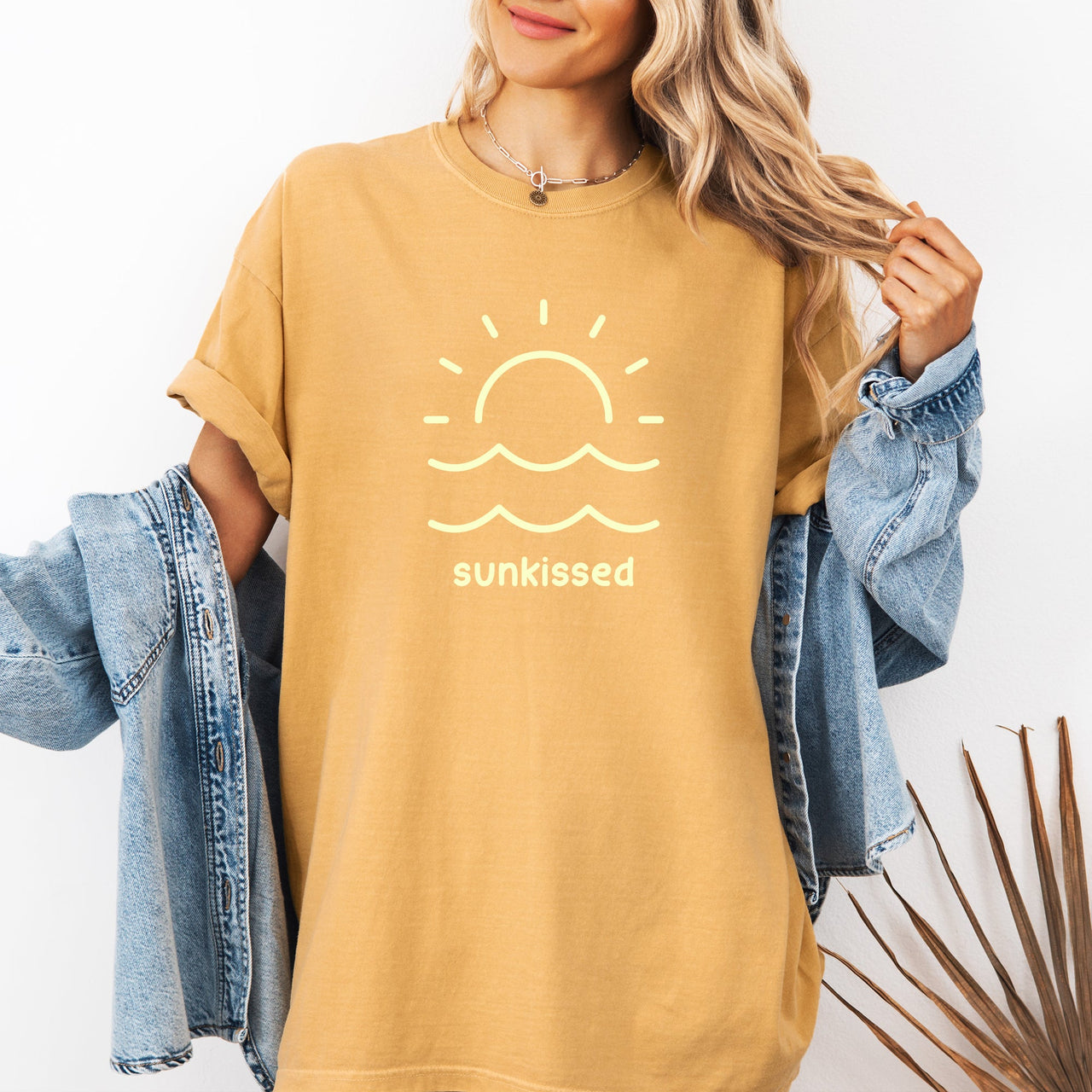 Sunkissed Retro Minimalist Sunshine Beach Summer Vibes Edition Comfort Colors Tee