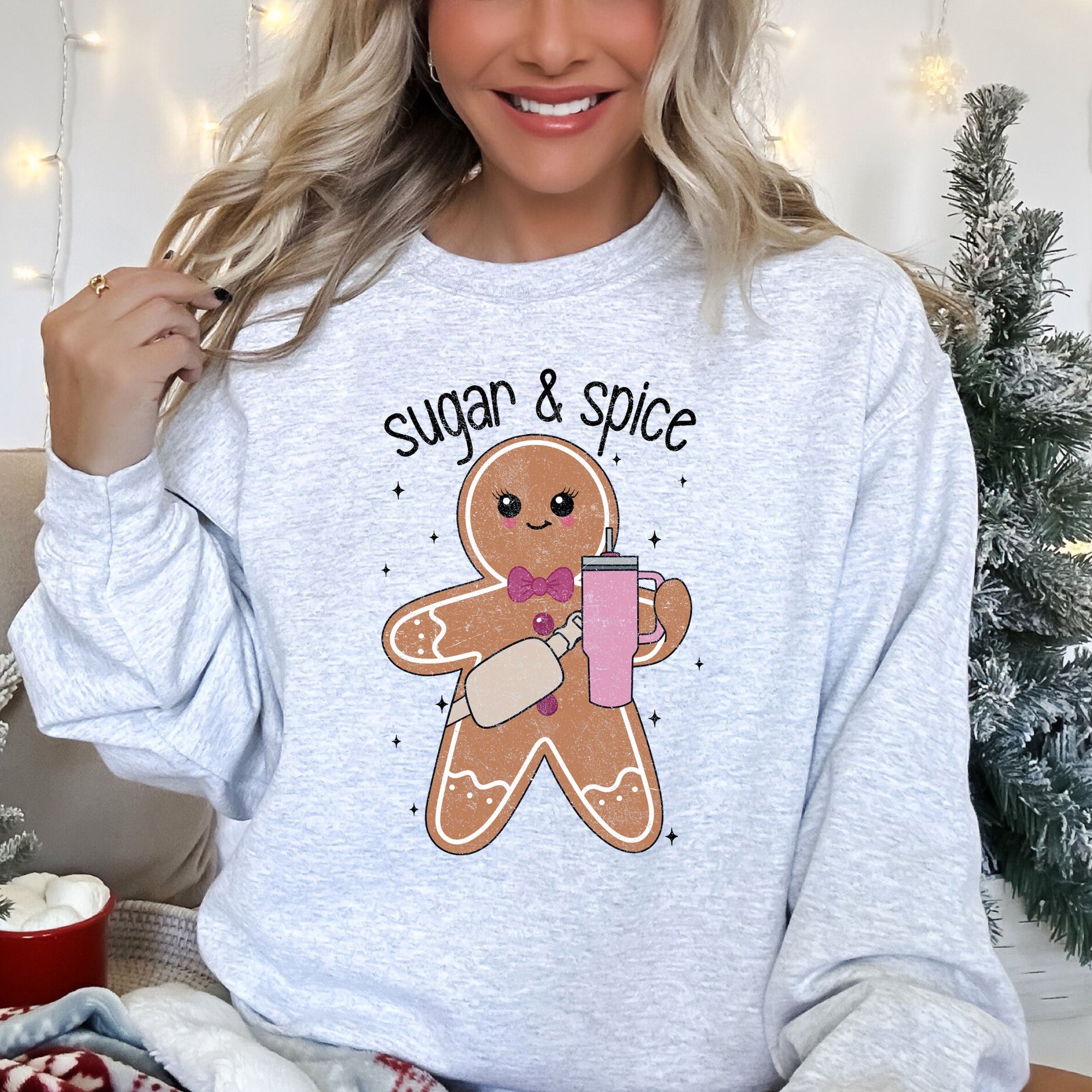 Super And Spice Gingerbread Man Stanley Holiday Edition Cozy Seasonal Collection Sweatshirt