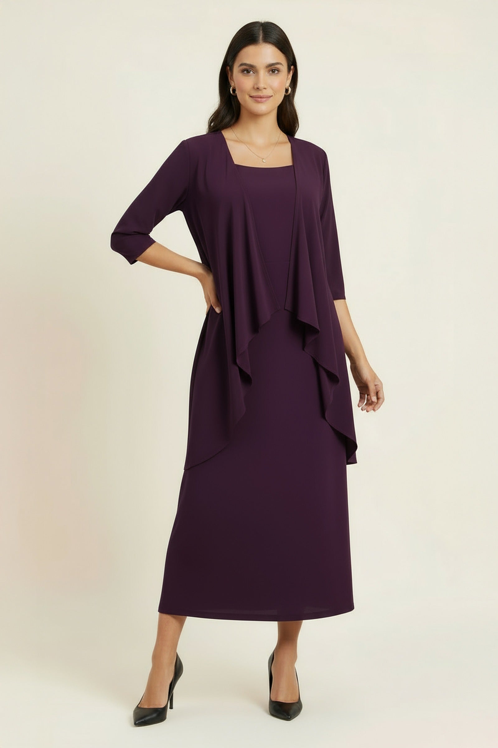 Amoris T9000 Semi-Formal Evening 2-Piece Gown
