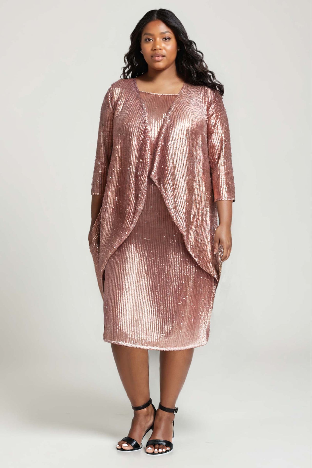 Amoris T9001 Semi-Formal Evening 2-Piece Gown